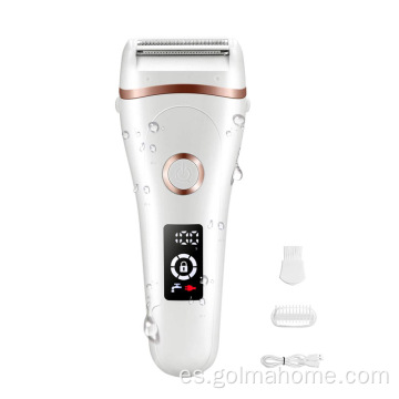 Nuevo estilo de huevo Forma 3D Hoja flotante Epilator Seda-Smooth Skin USB Herramientas de belleza para la cara del cuerpo Compañero de viaje Afeitadora eléctrica